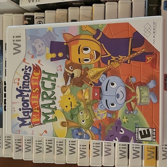 Major Minor’s Majestic March Wii Game No Visable Stratches Original Case & Paper - Picture 1 of 5